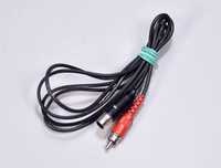 Kabel wtyk EURO SCART / 4x RCA cinch