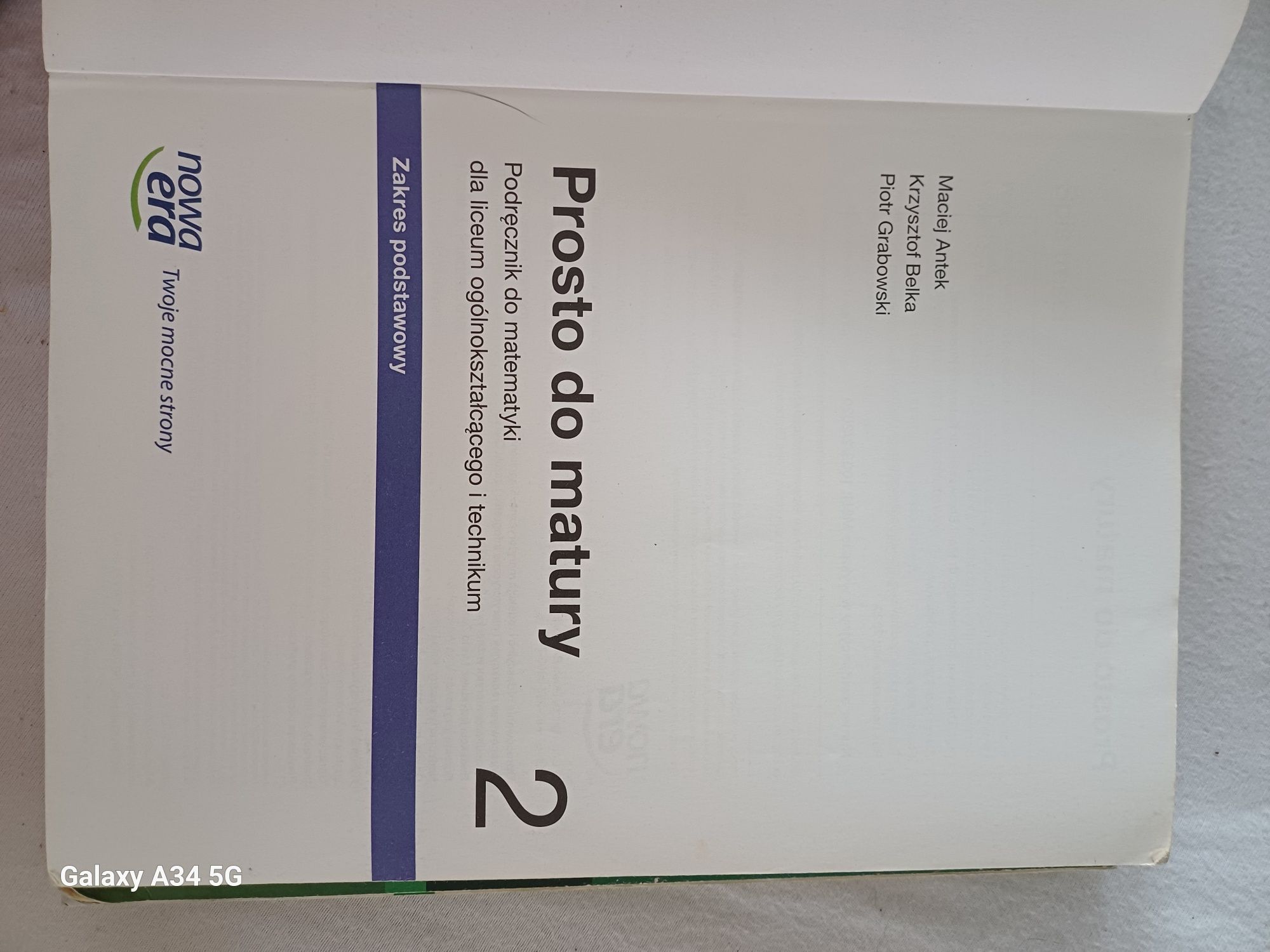 Prosto do matury podręcznik do matematyki