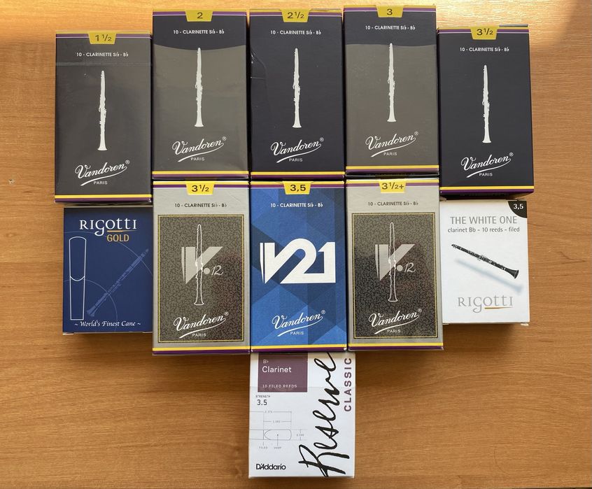 Vandoren, Rigotti,Gonzalez Тростини, кларнет,Саксофон,Аксесуари