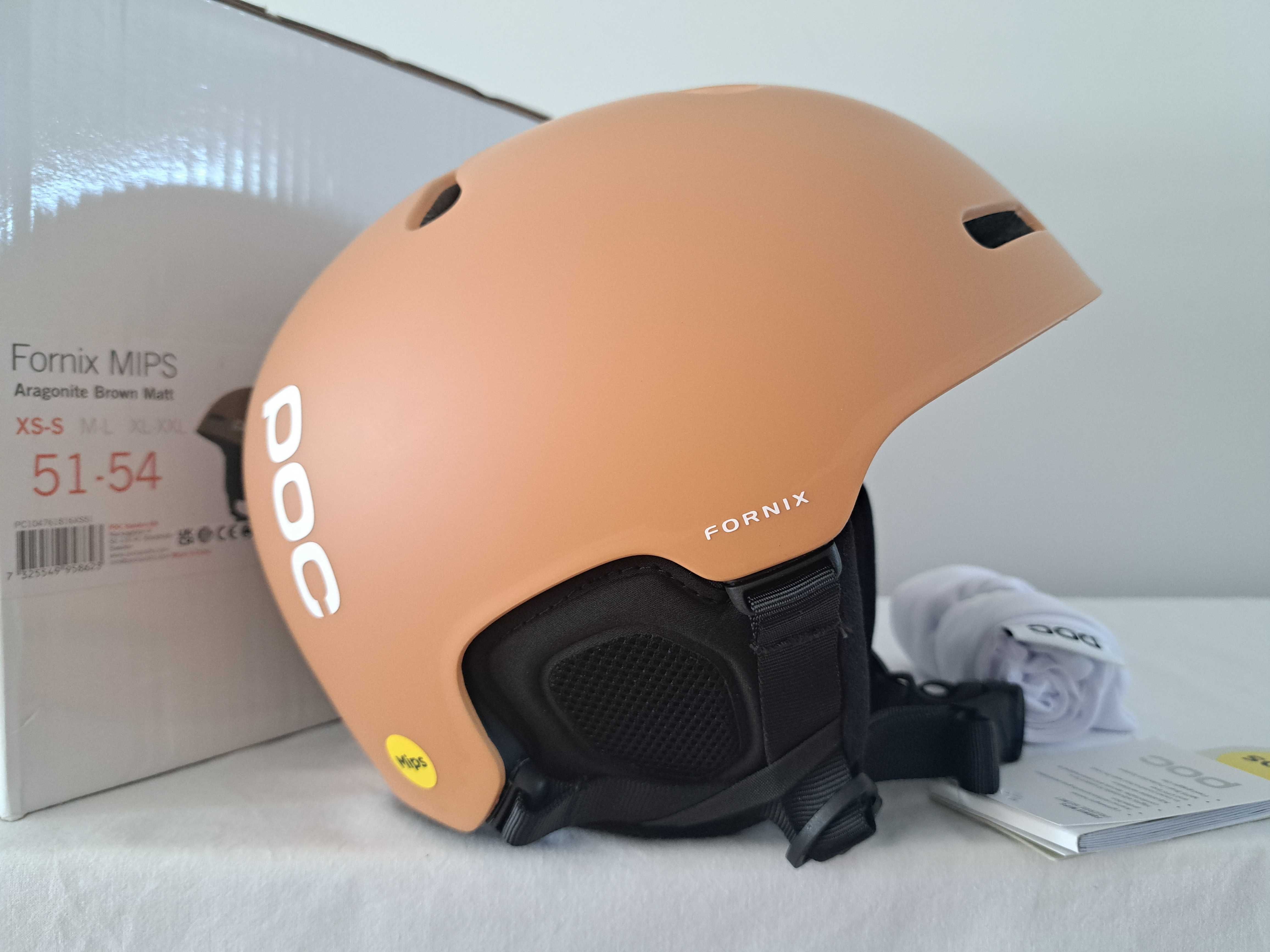 Kask narciarski POC Fornix Mips Aragonite Brown Matt XS/S 51-54cm