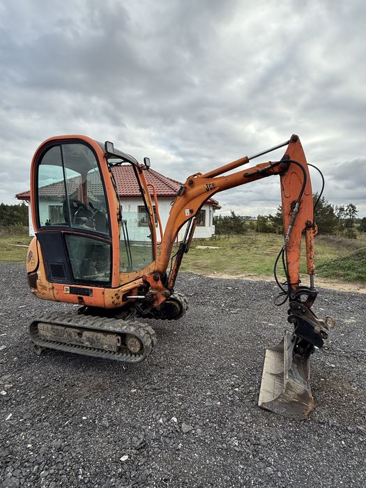 Minikoparka jcb 8018 long ramie 2011r