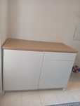 Balcão branco cozinha ou quarto