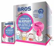 Zestaw BROS - elektro + 2x płyn na komary dla dzieci od 1 roku  60 noc