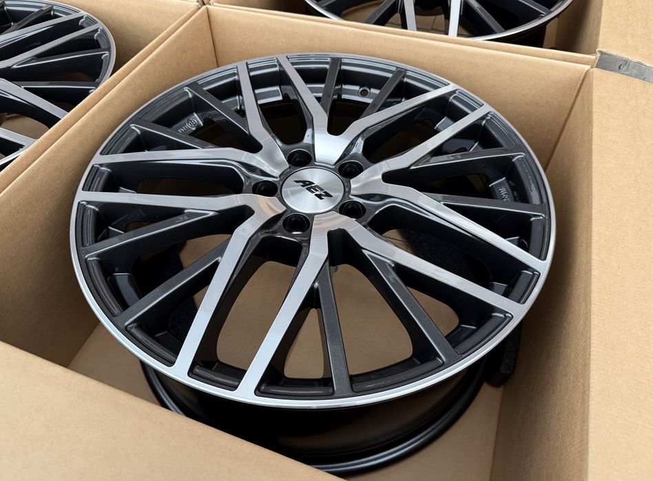 4x felgi aluminiowe NOWE 5x112 r19 et38 8J Alufelgi (Germany) 19”