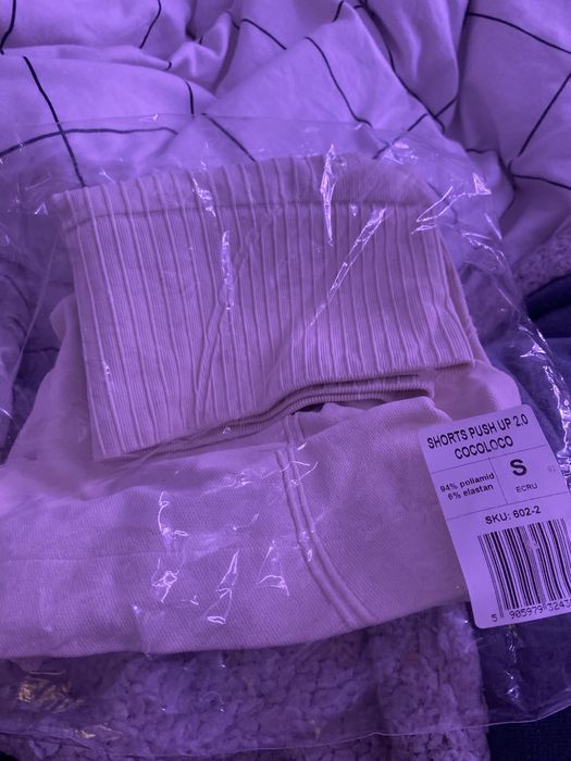 Spodenki z gym glamour nowe