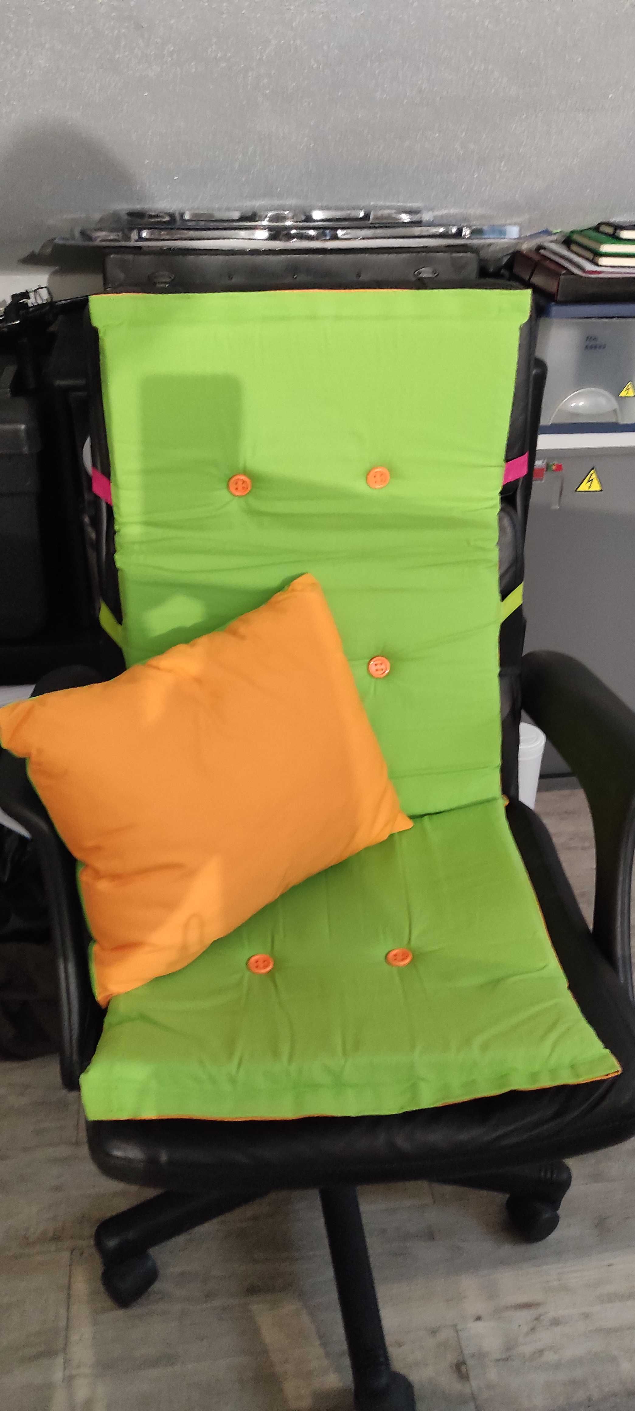 Almofada-capa cadeira escritório