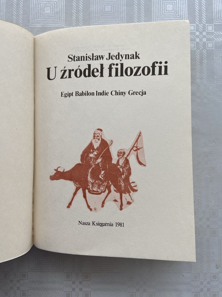 U źrodeł filozofii - Stanisław Jedynak