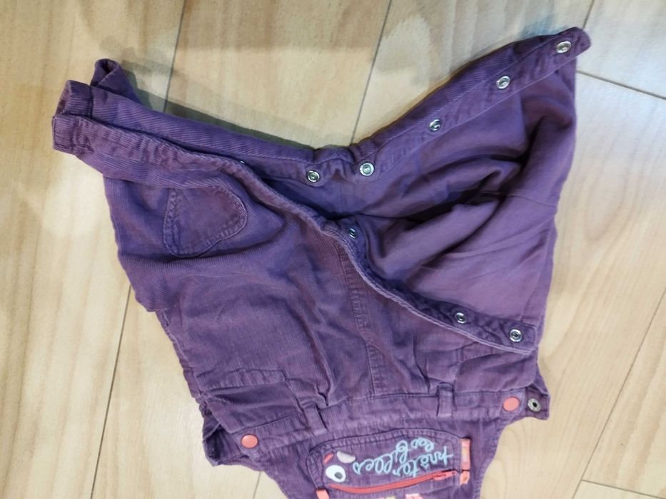 Jardineiras de bombazina