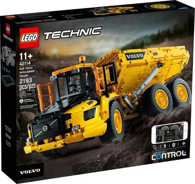 Конструктор LEGO Technic 42114 Шарнирный самосвал Volvo 6x6