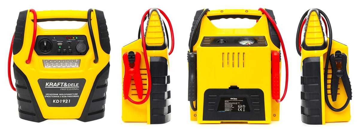 KRAFT&DELE Urządzenie Rozruchowe JumpStarter Kompresor 5w1 400a KD1921