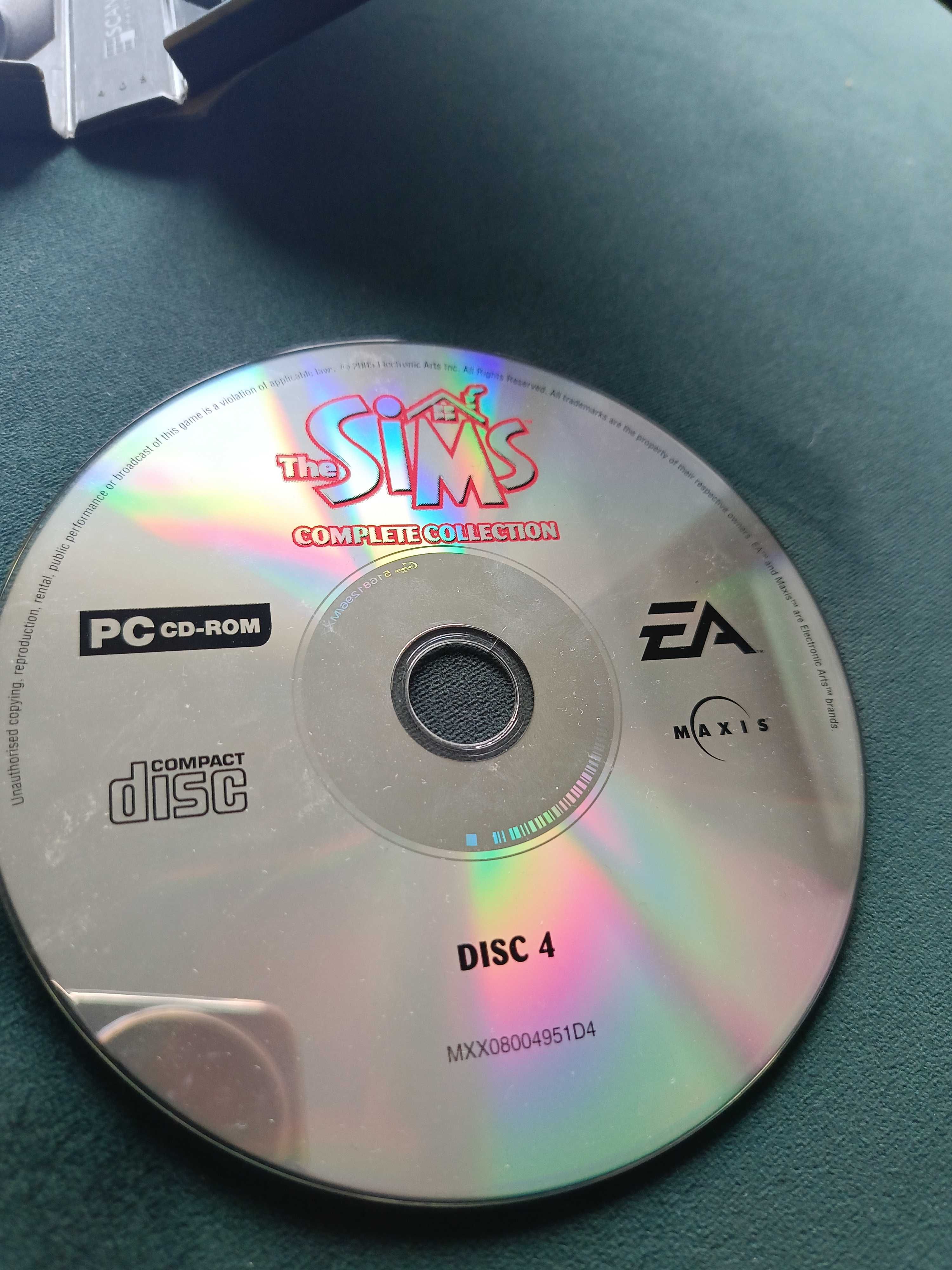 The Sims complete collection zestaw 4 CD komplet okazja !!!