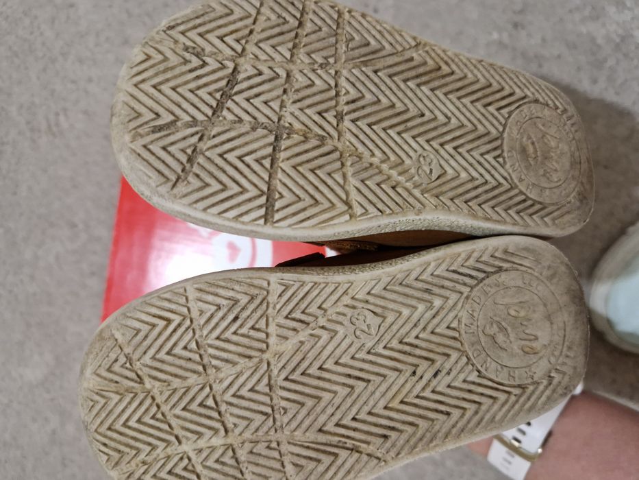 Buty emel trzewiki roz. 23 skórzane