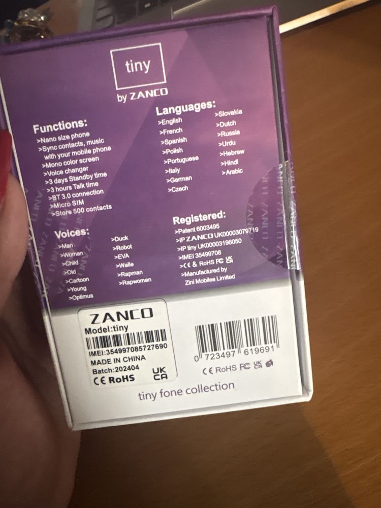 Zanco tiny phone