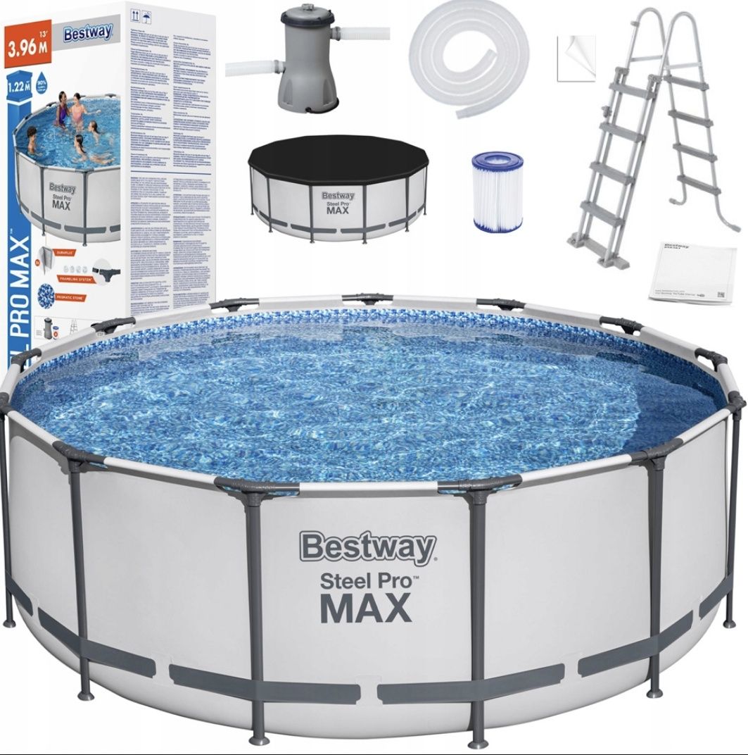 Basen bestway Steel Pro Max 5618W 396x122 cm