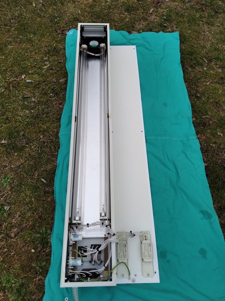 Lampa UV-C przepływowa