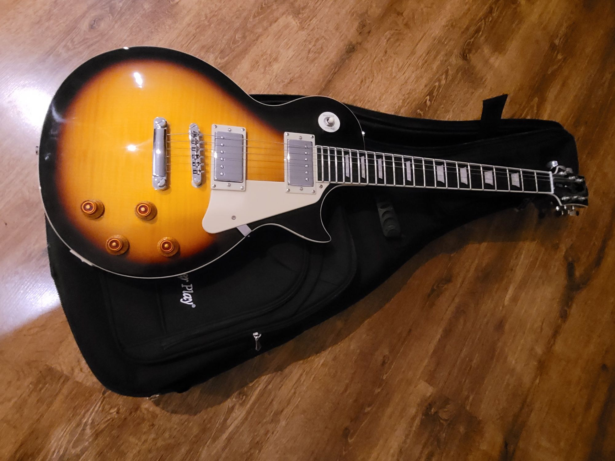 Gitara Jay Turser JT 220D stan idealny plus struny - nowa nieużywana