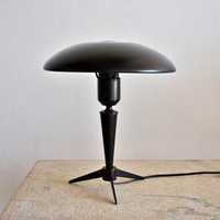 Tripod Midcentury Vintage table lamp by Louis Kalff, Philips '50s.