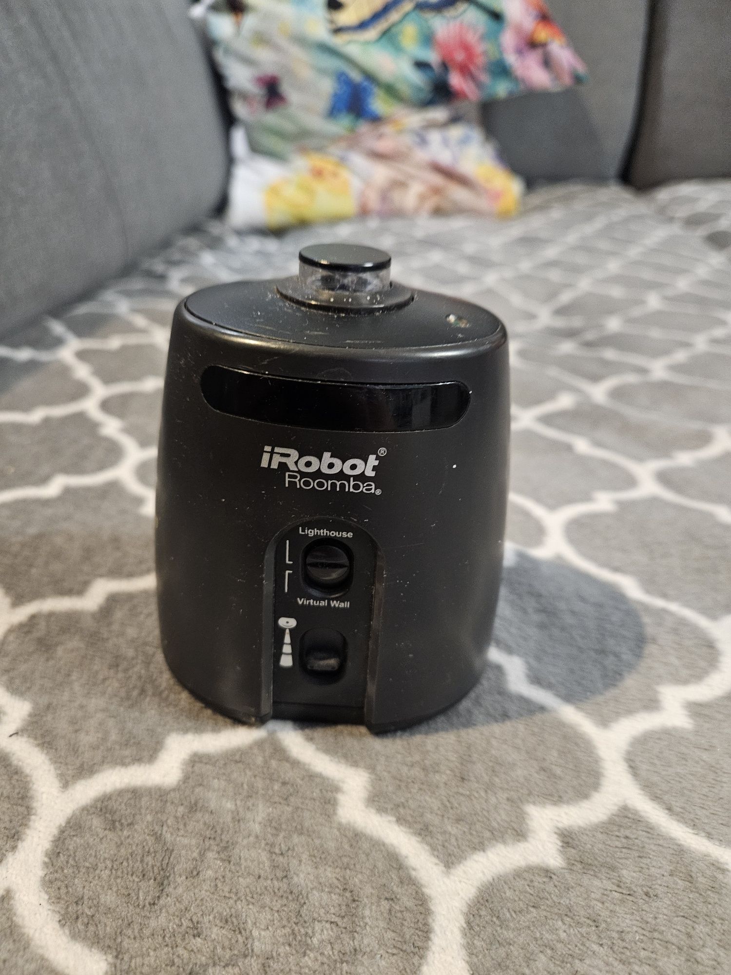 Irobot romba wirtualna latarnia ściana
