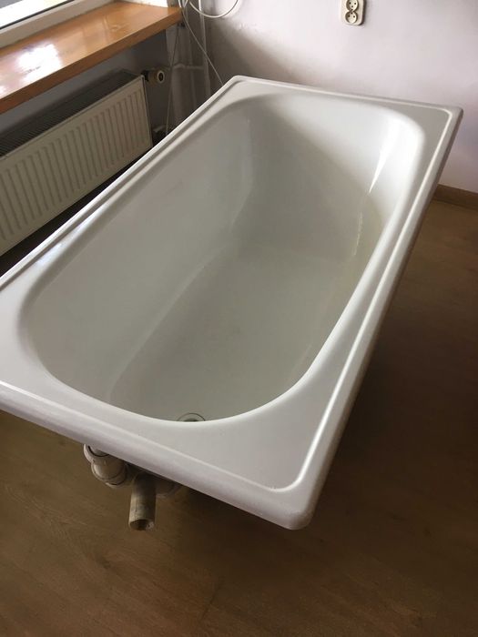 Emaliowana Stalowa Wanna