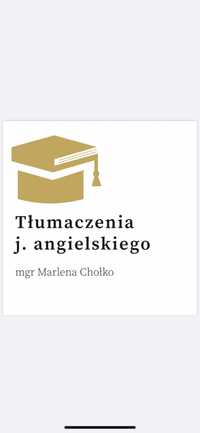 Tłumaczenia j. angielskiego