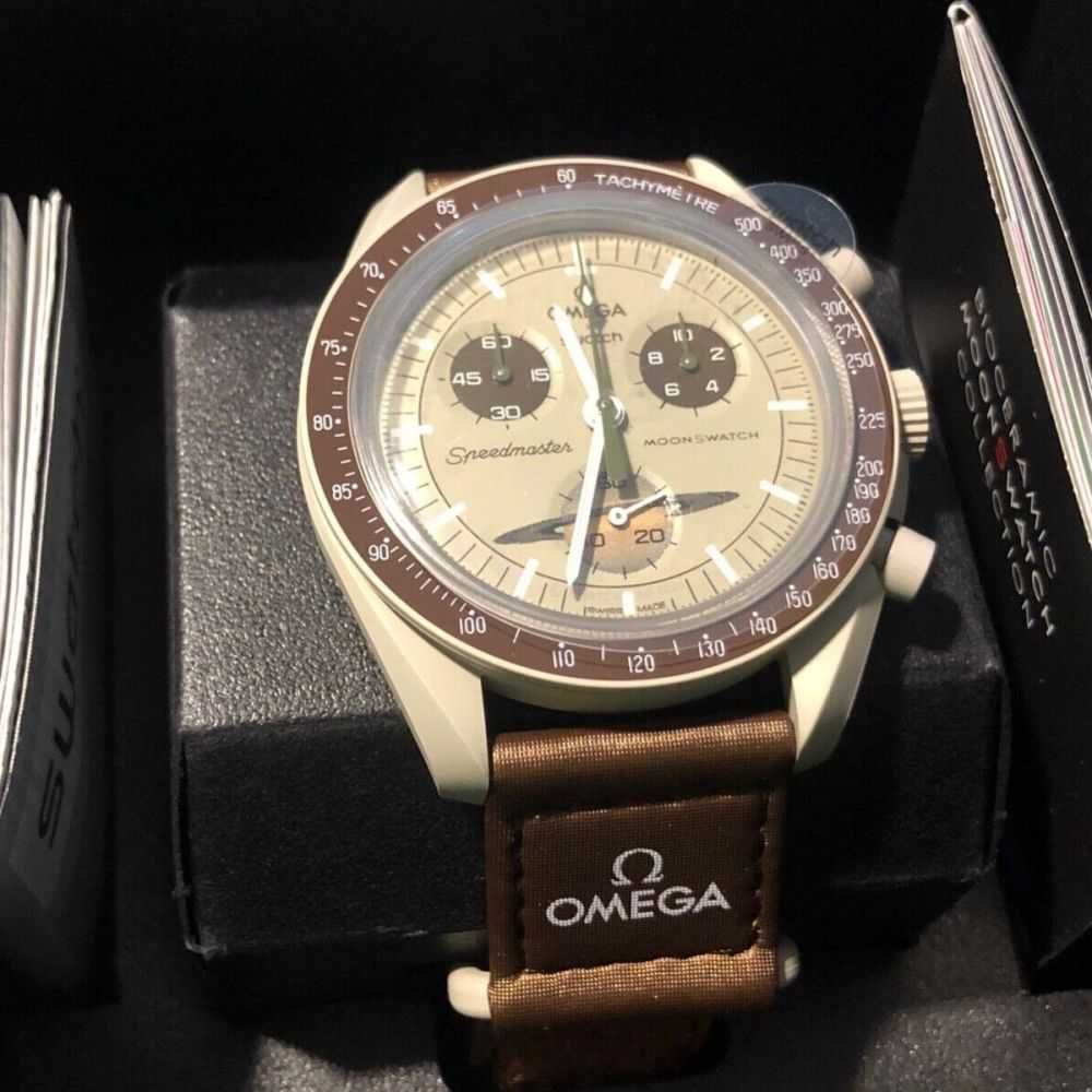 Omega x Swatch SO33T100 – Styl Kosmicznego Saturna