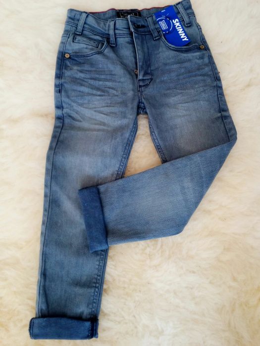 Spodnie jasne jeans Next 4l