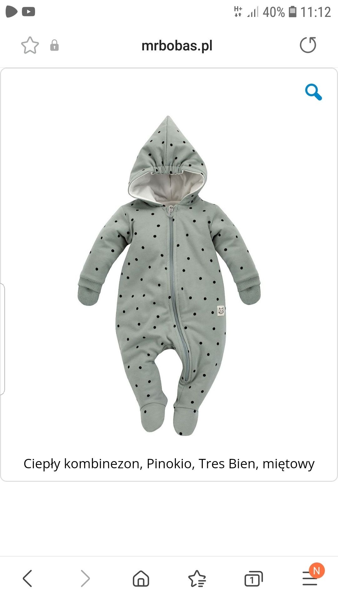 Kombinezon ocieplany 62