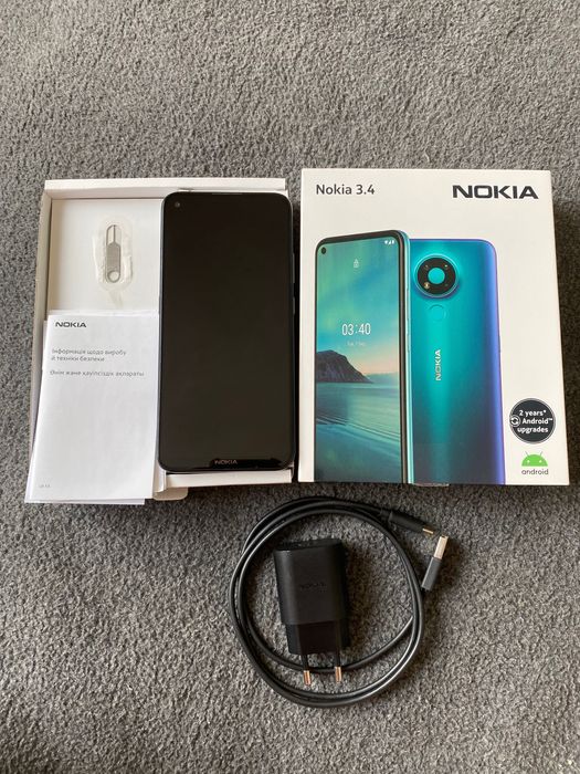 Телефон Nokia 3.4