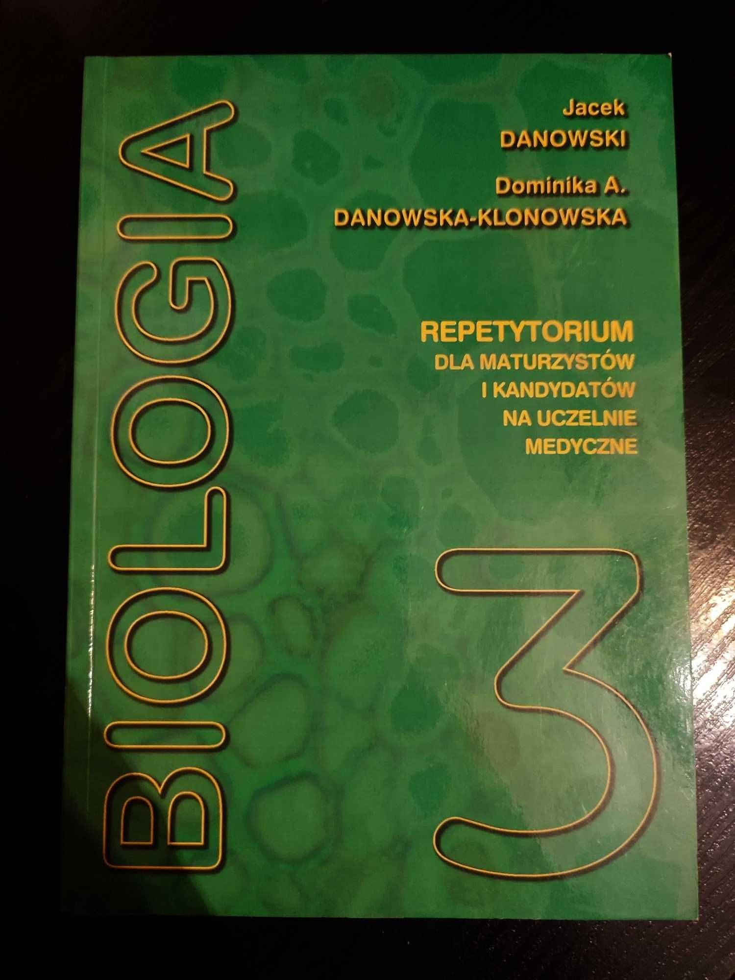 Nowa Książka Biologia 3 Repetytorium Jacek Danowski dla maturzystów