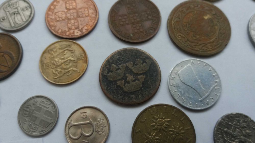 Xp M841,stara moneta zestaw Korona, ore Szwecja Norwegia różne od 1822