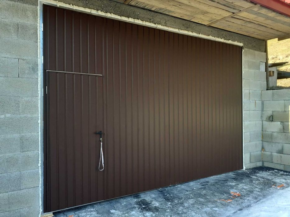 bramy garażowe uchylne, dwuskrzydłowe PRODUCENT