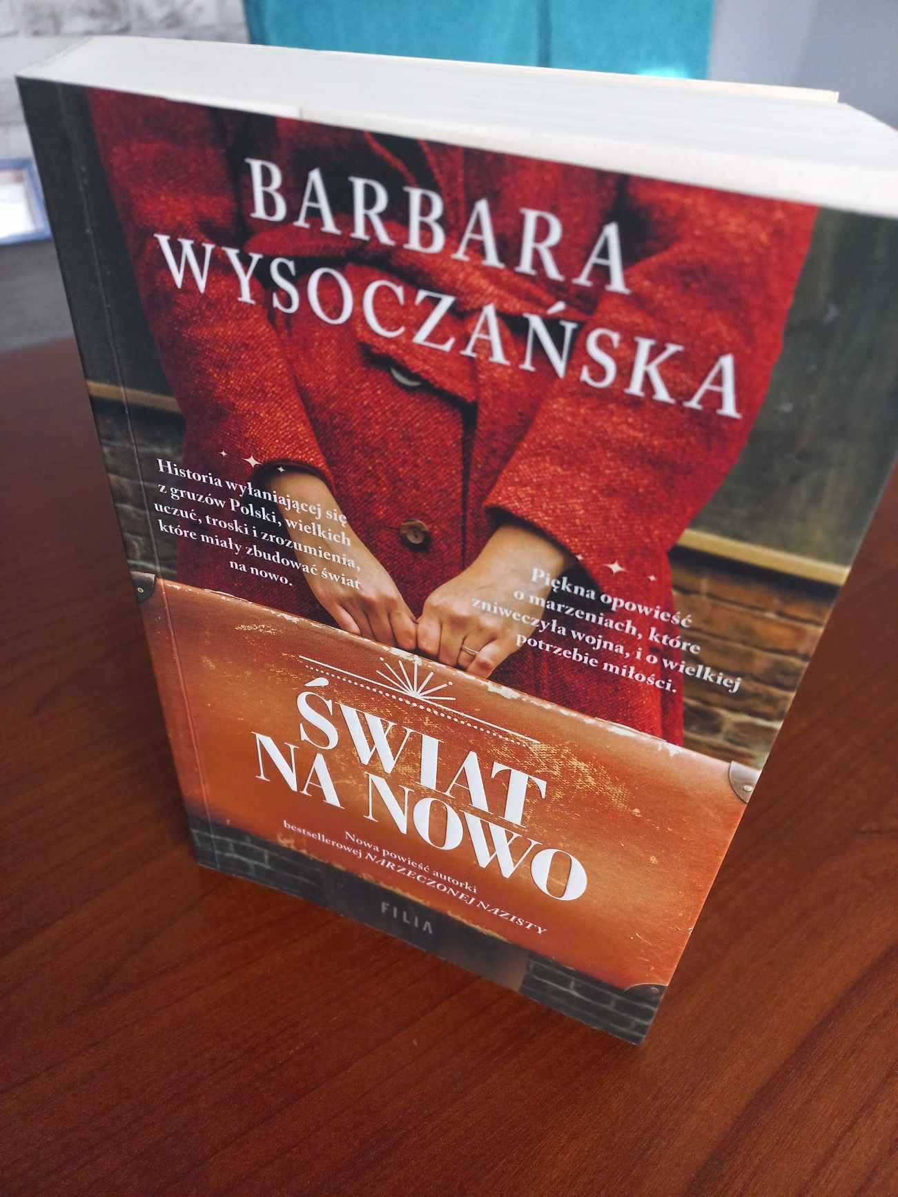 Książka Świat na nowo Barbara Wysoczańska