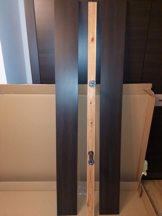 Łużko sypialniane 160x200 black red white