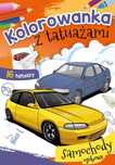 Kolorowanka z tatuażami. Samochody osobowe. Skrzat. Nowy Produkt