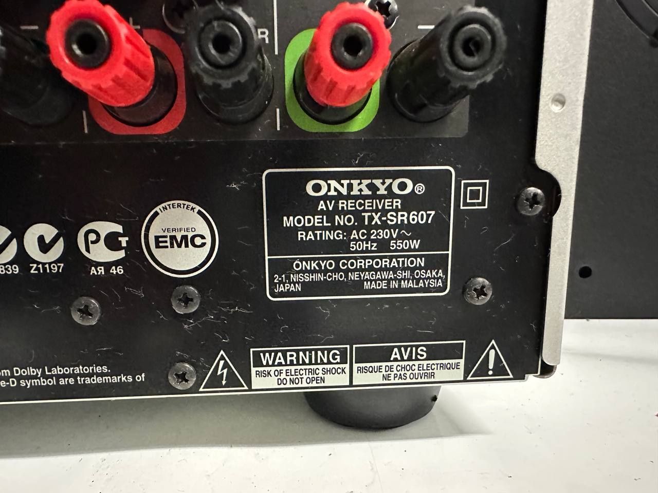 7.2 Amplituner ONKYO TX-SR607 , 7*140 Watt, HDMI