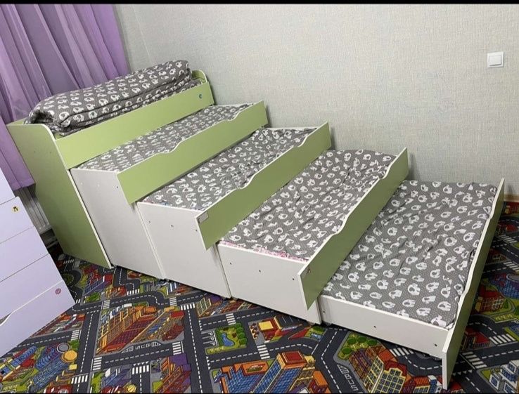 Детская кровать кровати кроватка кроватки Монтессори штабелируемые