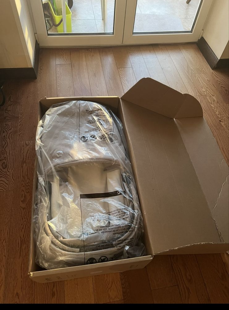 Коляска Cybex Balios S Lux Silver 2 в 1 Stone Grey.