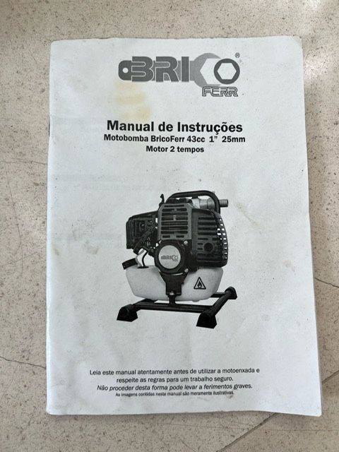 Bomba de água / Motobomba a gasolina