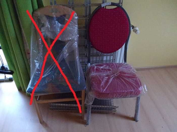 Krzesła używane i taborety