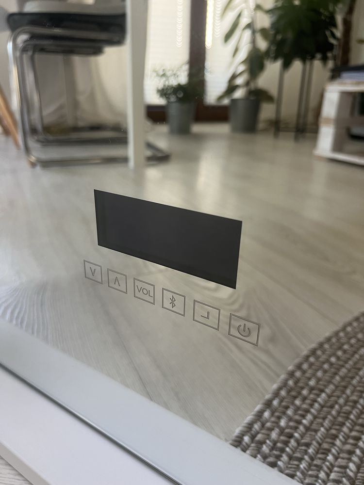 Lustro wizażowe do makijażu 80x60 ściemnianie bluetooth NOWE
