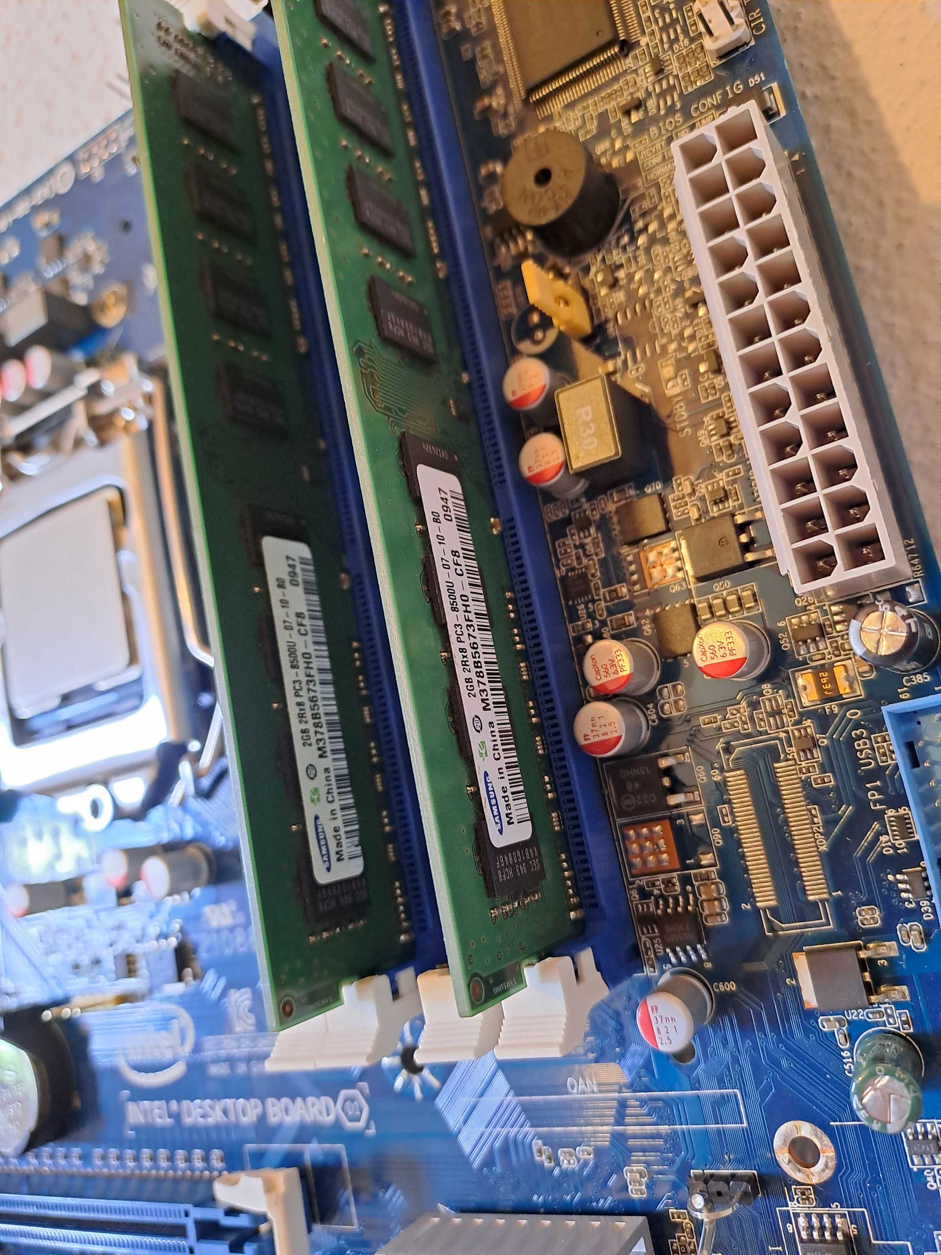 Bundle Core i5-2500 / Board Intel DH77EB / 4GB DDR3 Samsung