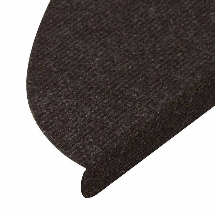 Vidaxl Maty Na Schody Samoprzylepne 20 Szt. Czarne 56X17X3 Cm