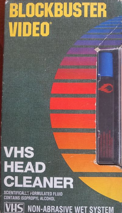 Cassete VHS de limpeza