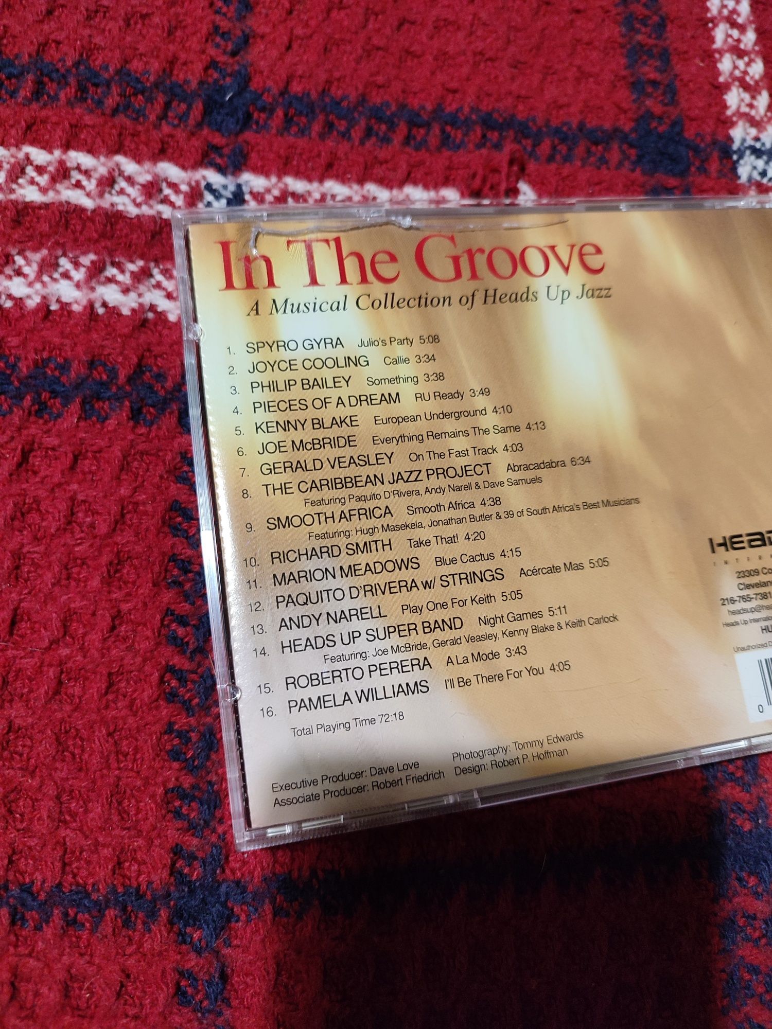 In the groove JAZZ CD