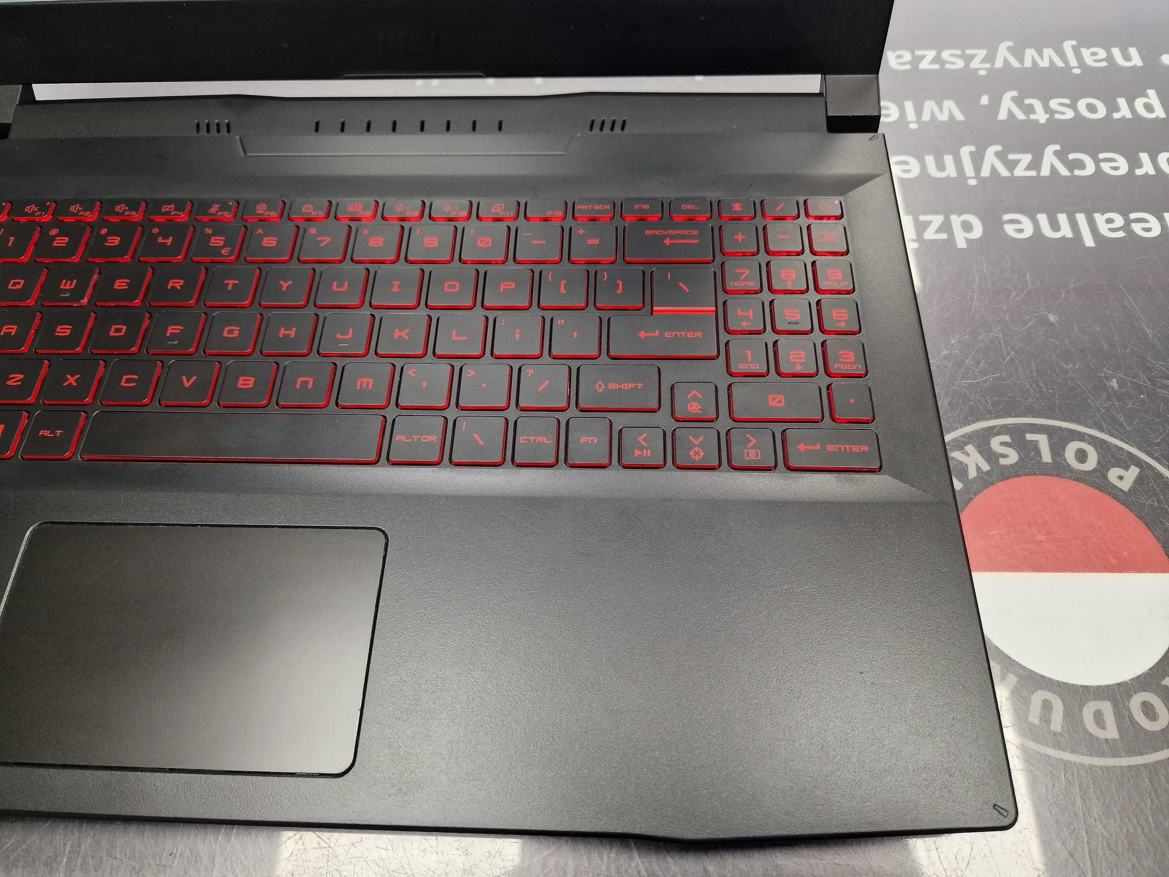 MSI KATANA GF66/ i5-12500H/ 32GB/ 512GB/ RTX 3050 4GB/ W11/ 15.6" FHD