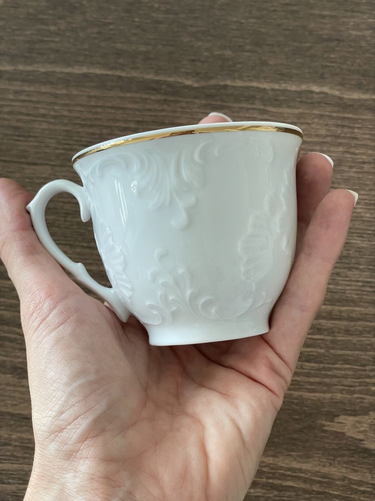 Serviço de chá de porcelana Erika Konigliches Bavarian Porzellan