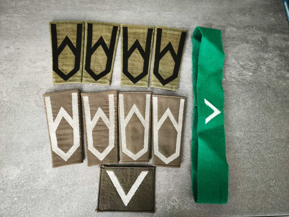 PAGONY SG Straż Graniczna sierżant - komplet