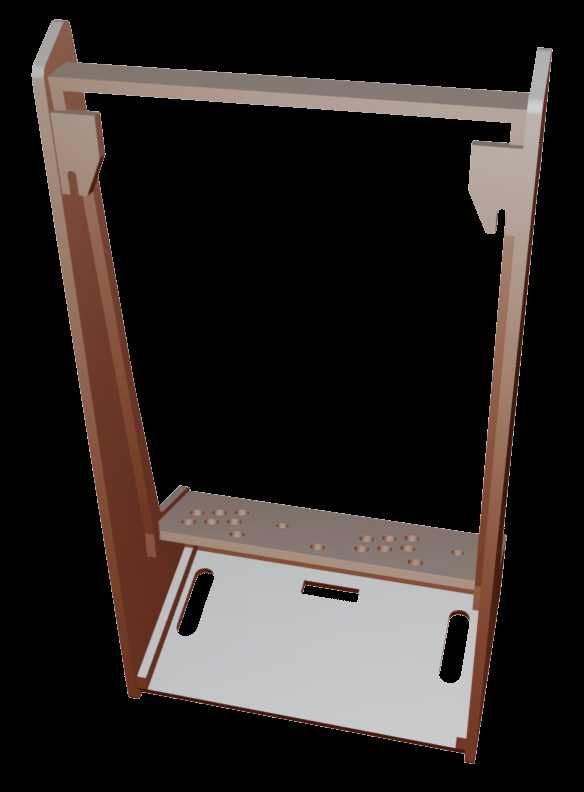 Automat Arcade 32" wiszący do złożenia MDF 16mm retro mame diy