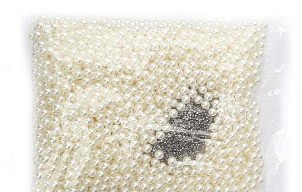 Намистини/ перлинки/ жемчуг/набивні  Д-8мм. Ціна 250грн