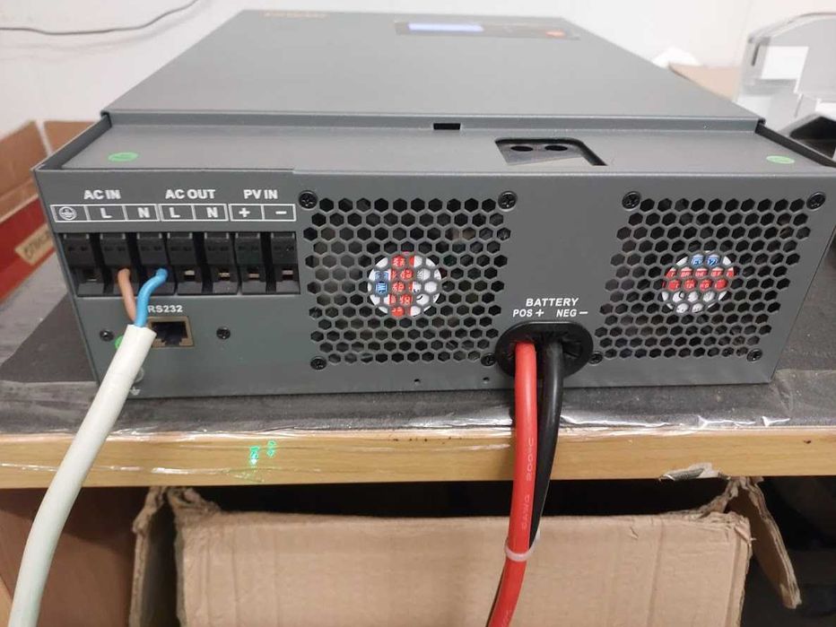 Гибридный инвертор POWMR POW-HVM5.5K-48V-P, 48В, 5500Вт